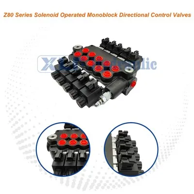 Sèrie Z80 Hidràulica Monobloc Bobina Vàlvula de control